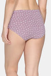 Zivame Medium Rise Full Coverage Hipster Panty (Pack of 3) - Multicolor — thumbnail 3